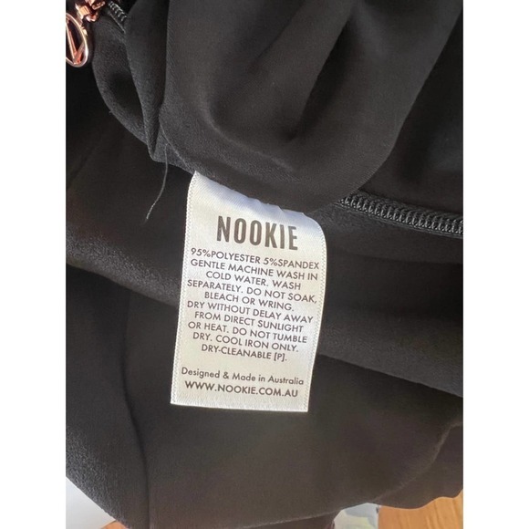 Nookie LUST One Shoulder Midi Dress in Black - XS - Picture 14 of 14